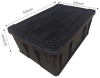 Antistatic container №13 with cap 575x370x210 mm